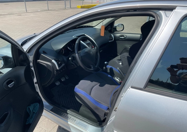 Peugeot 206 plus cena 13599 przebieg: 264620, rok produkcji 2012 z Białystok małe 46